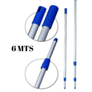 CABO ALUMINIO EXTENSOR TELESCOPIO 6 METROS em Oferta na Shopee