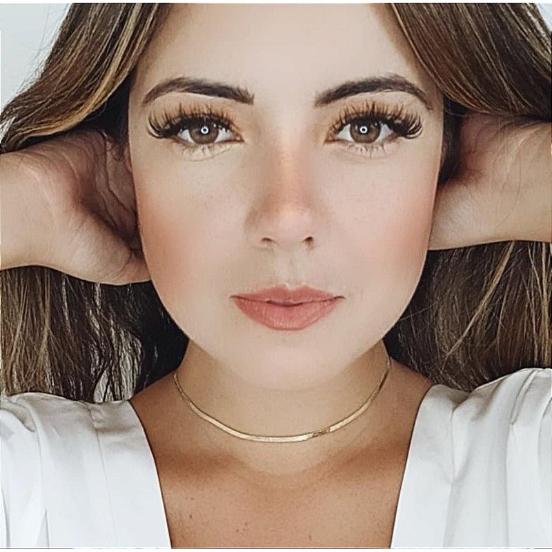 Choker Gargantilha Fita Fio Laminada Antialérgico Banhada Dourada Prata Folheado Ouro 18k Prata 925