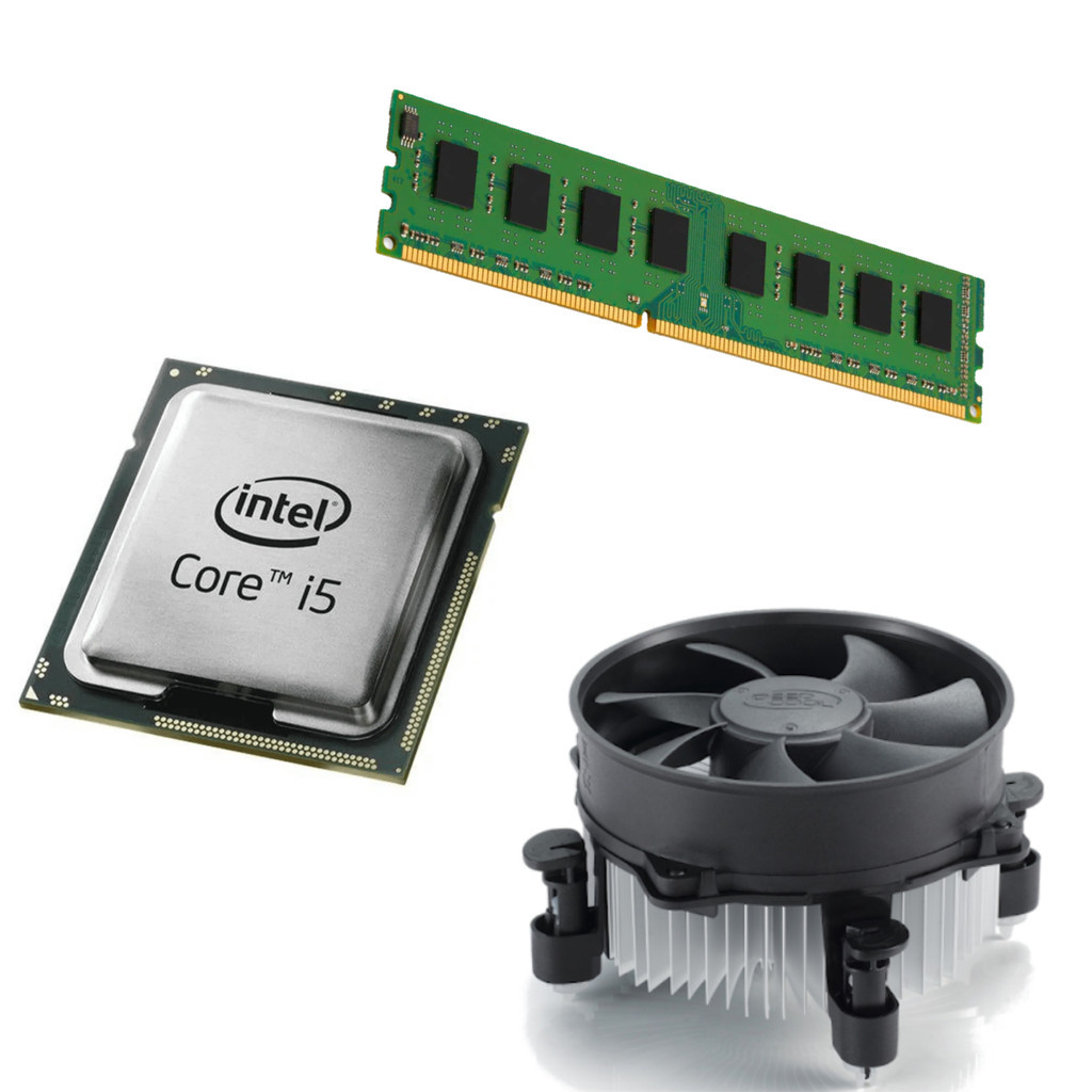 Kit Upgrade Processador Core I5 3470 + Memória RAM 8gb DDR3 1600mhz + Cooler