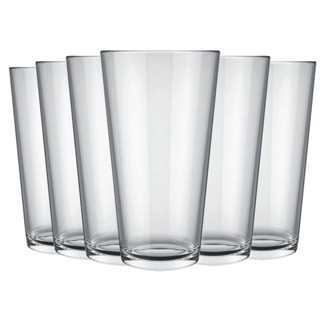 Jogo de Copos de Vidro SM Cairo 350ml 6 Unidade - Nadir 2644 em Oferta na Shopee