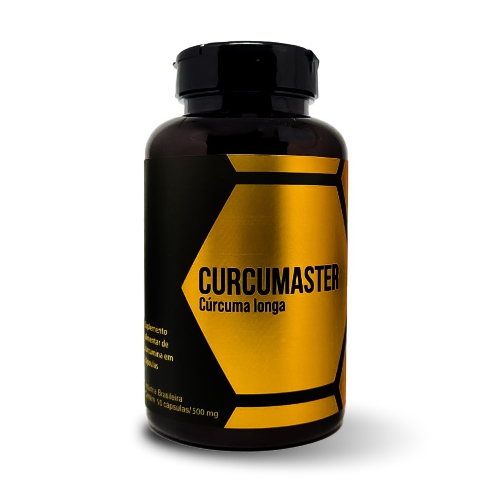 Cúrcuma longa 500g - Curcumaster 90 Cápsulas | Bem estar e Saúde | Nação Verde
