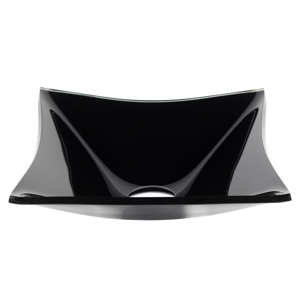 CUBA PIA DE VIDRO PARA/ BANHEIROS E LAVABOS QUADRADA 34CM - MODELO DE APOIO 8MM - Home & Living
