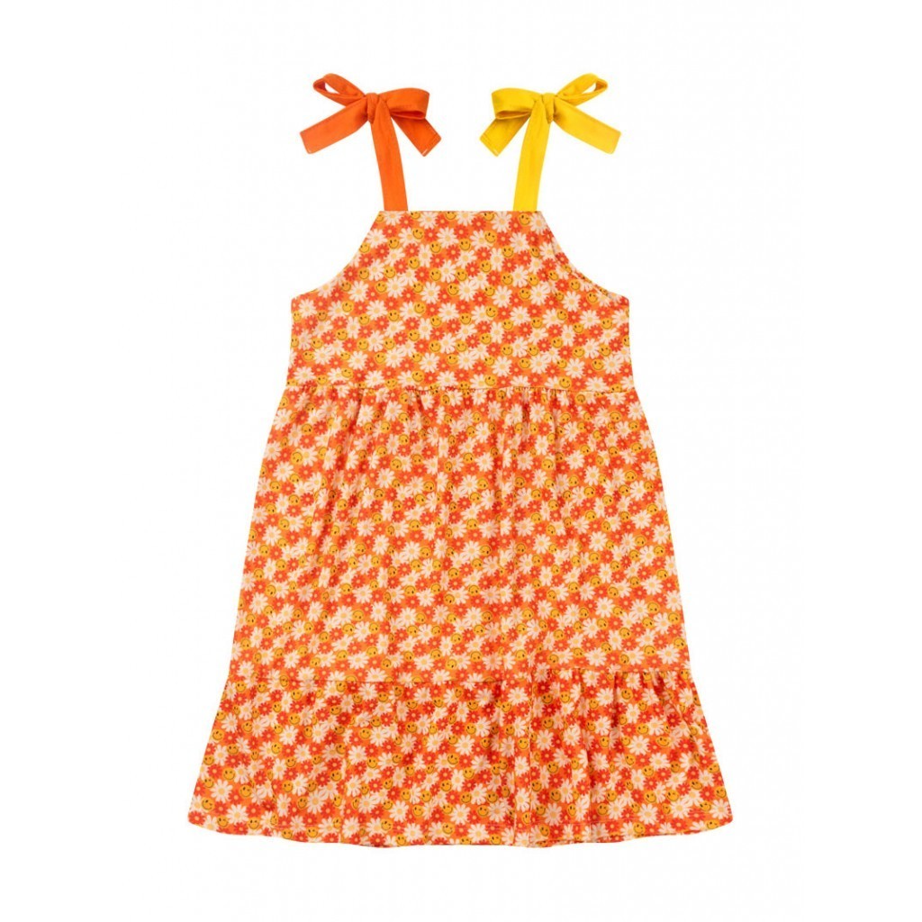 Vestido Infantil Feminino Margaridas - Baby & Kids Fashion