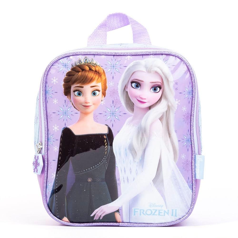 Lancheira Escolar Feminina Térmica Frozen II Azul Clara em Oferta na Shopee