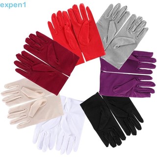 Luvas De Etiqueta Expensão Homens Ciclismo Fino Cor Puro Elástico Spandex Anti-UV