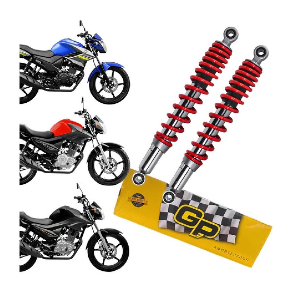 Par Amortecedor Yamaha Fazer 150 Ybr Factor 150 E Factor 125