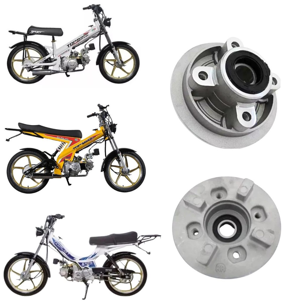 SUPORTE COROA FLANGE TOP BIKE TOP LET TOPTRAIL 49CC 4T SHINERAY 50CC SUNDOWN WEB 100