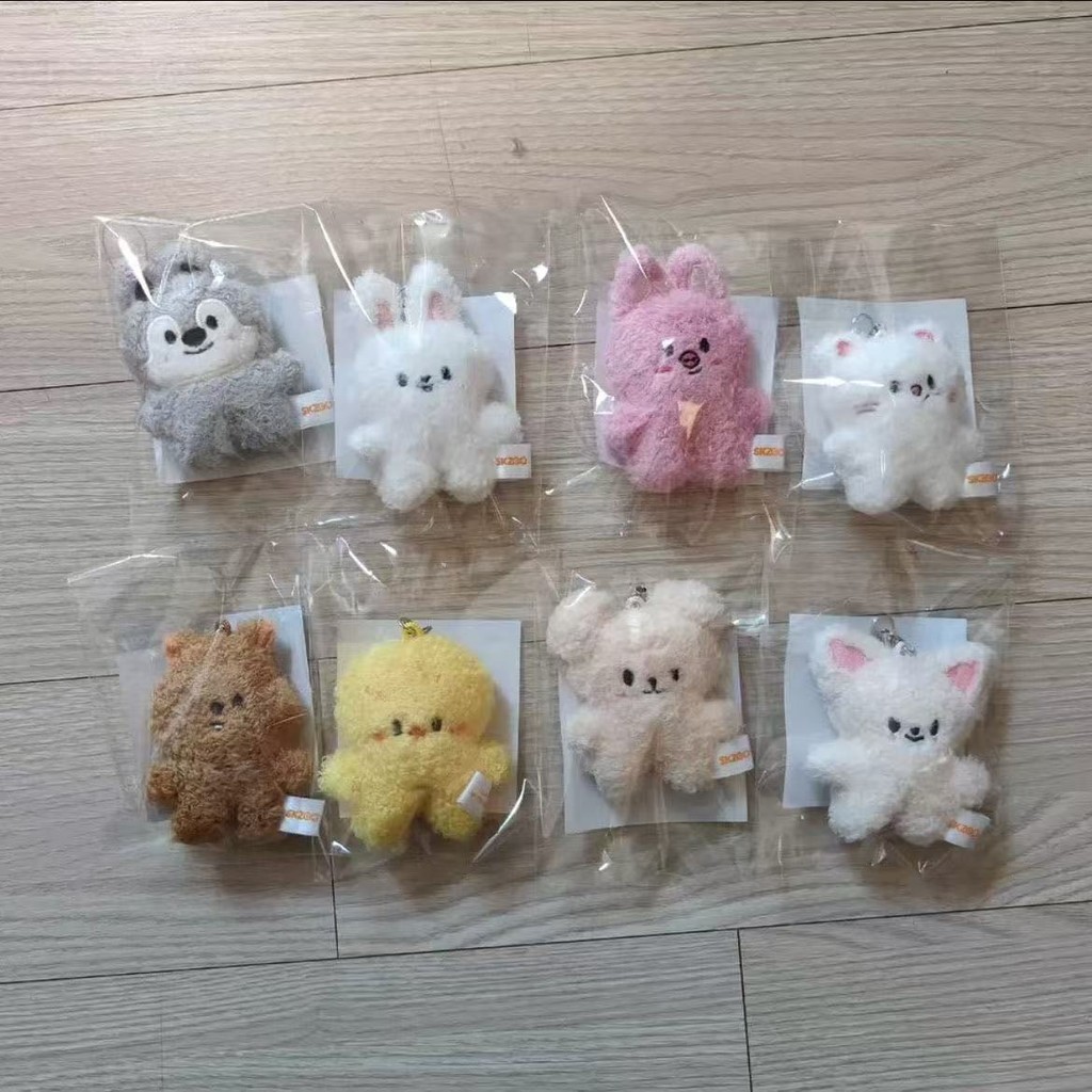 KPOP stary kids skzoo Pingente De Chaveiro De Pelúcia Infantil em Oferta na Shopee