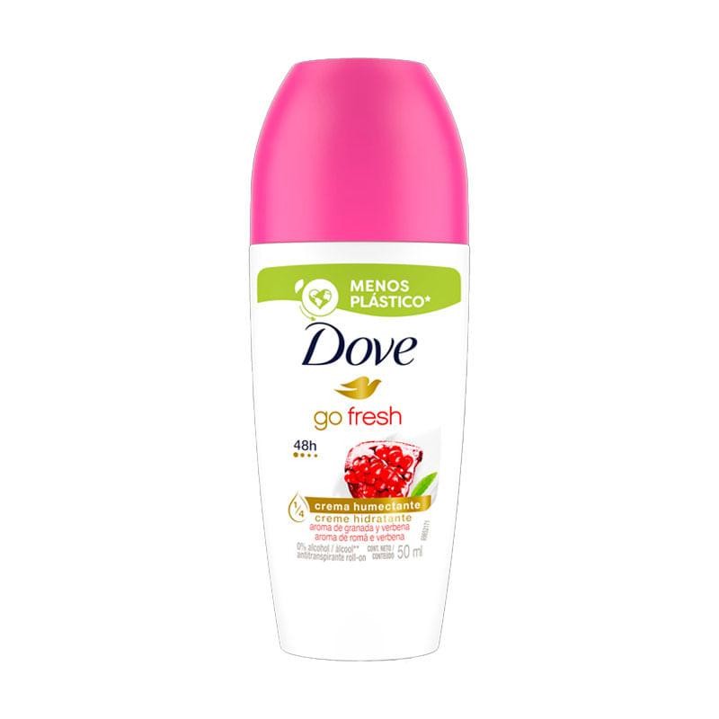Desodorante Antitranspirante Roll-On Dove Go Fresh Romã e Verbena 50ml em Oferta na Shopee