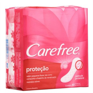 Protetor Diário Carefree Proteção com Perfume 40 Unidades em Oferta na Shopee