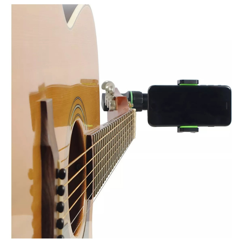Imagem Suporte De Celular Clips Pedestal Violão Microfone veicular Universal