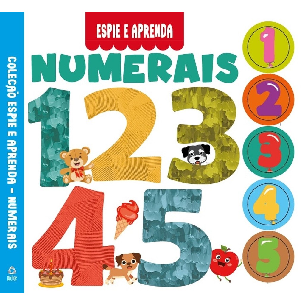 Coleção Espie e Aprenda - Numerais em Oferta na Shopee