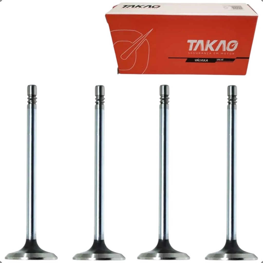 Jogo Valvula De Admissao Celta Prisma Onix Classic Corsa 1.0 8v VHC-E SPE4 2008 A 2016 6mm em Oferta na Shopee