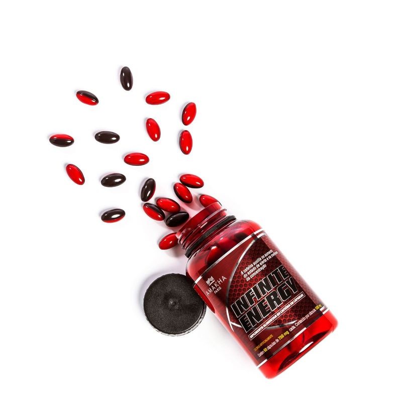 Suplemento Alimentar de Cafeína Infinity Energy 60 cápsulas - Amakha Paris em Oferta na Shopee