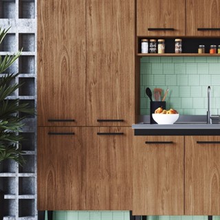 Paneleiro 4 Portas 3 Prateleiras Giovanna em Oferta na Shopee