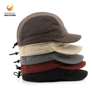 Bonés De Beisebol Algodão Ajustável Proteção Solar Secagem Rápida Protetor Chapéus Aba Curta Golfe Pai Chapéu em Oferta na Shopee