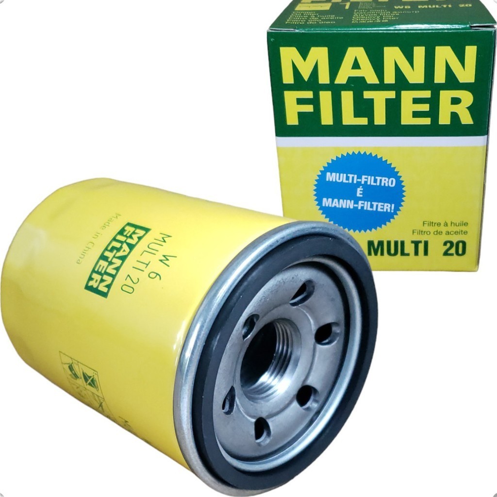Filtro De Oleo Mann Filter Asia Towner Jac J2 J3 J5 Peugeot Partiner Suzuki Swift 0.8 1.0 1.4 1.5 - Spare Parts and Accessories for Vehicles