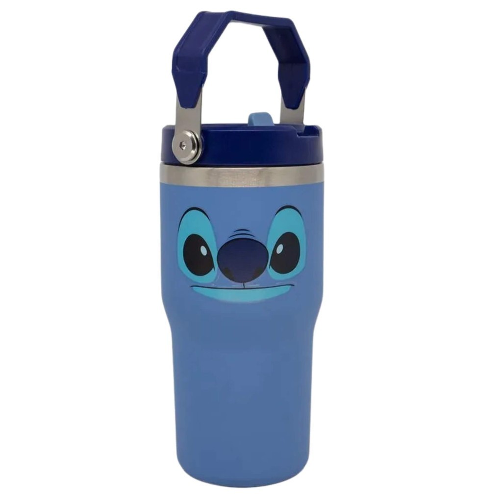 Copo Térmico Azul Infantil Tumbler Hanger 650ml Stitch Zona Criativa - 10025373 em Oferta na Shopee