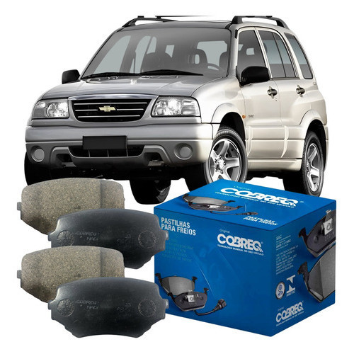 Jogo Pastilha Freio Cobreq Gm Tracker Grand Vitara em Oferta na Shopee