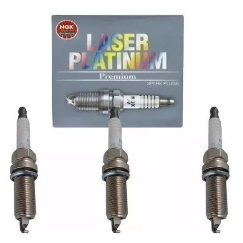 Jogo 03 Vela Ignição Ngk Nissan Versa March