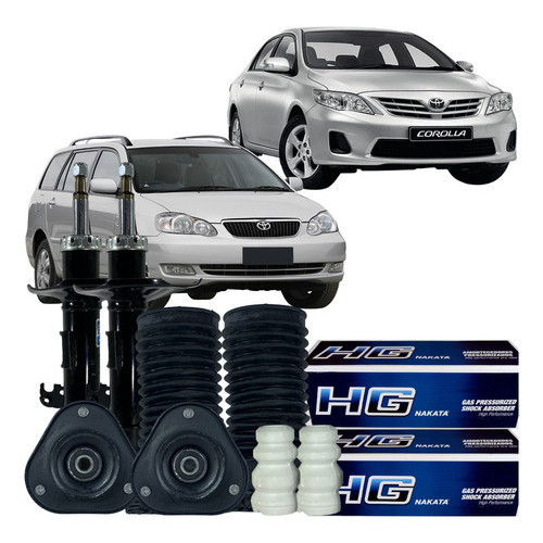 Par Amortecedor Dianteiro Batente Coifa Corolla Fielder em Oferta na Shopee