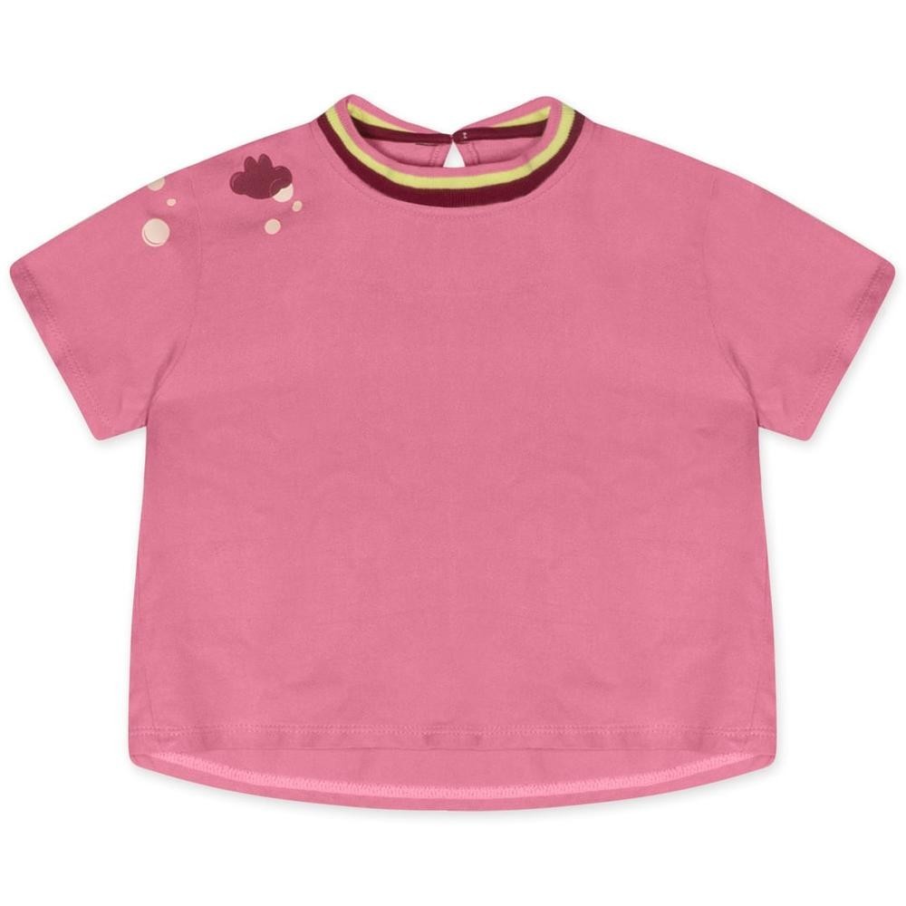 Blusa Manga Curta Bebê Feminina Lilica Ripilica em Oferta na Shopee