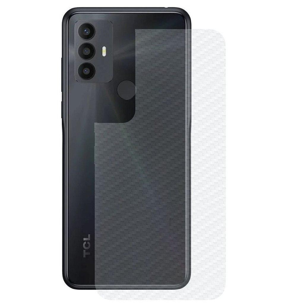 Película para TCL 30 SE - Traseira de Fibra de Carbono - Gshield em Oferta na Shopee