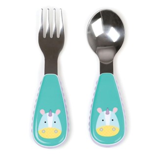 Kit de Talheres Zoo Unicórnio Skip Hop em Oferta na Shopee