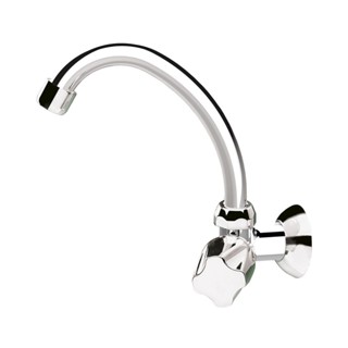 TORNEIRA DE COZINHA COLORS E05 DE PAREDE - CROMADA em Oferta na Shopee