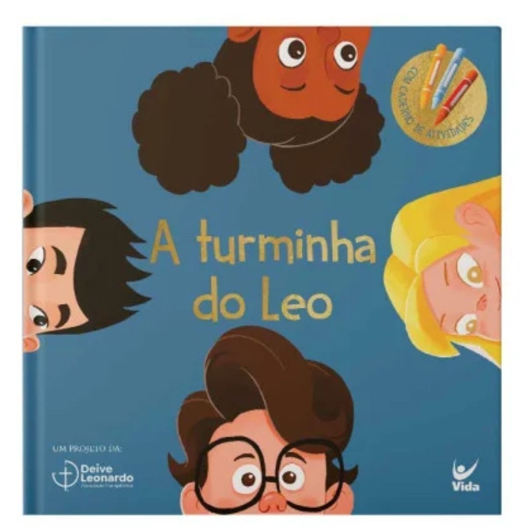Livro A Turminha do Leo | Capa Dura | Deive Leonardo