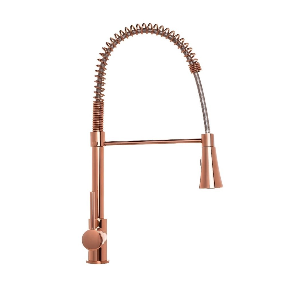 Torneira Cozinha Gourmet Spray Misturador Monocomando ROSE