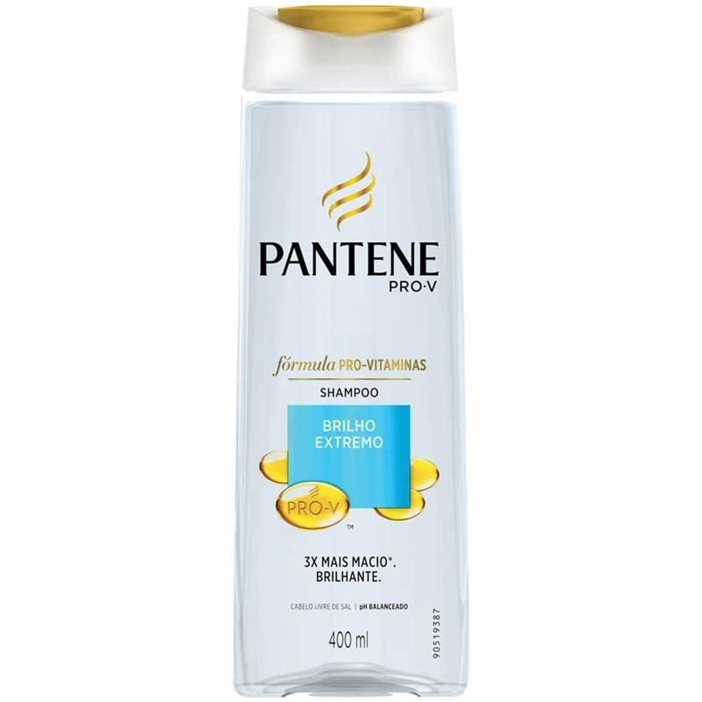 Shampoo Pantene Brilho Extremo 400ml em Oferta na Shopee
