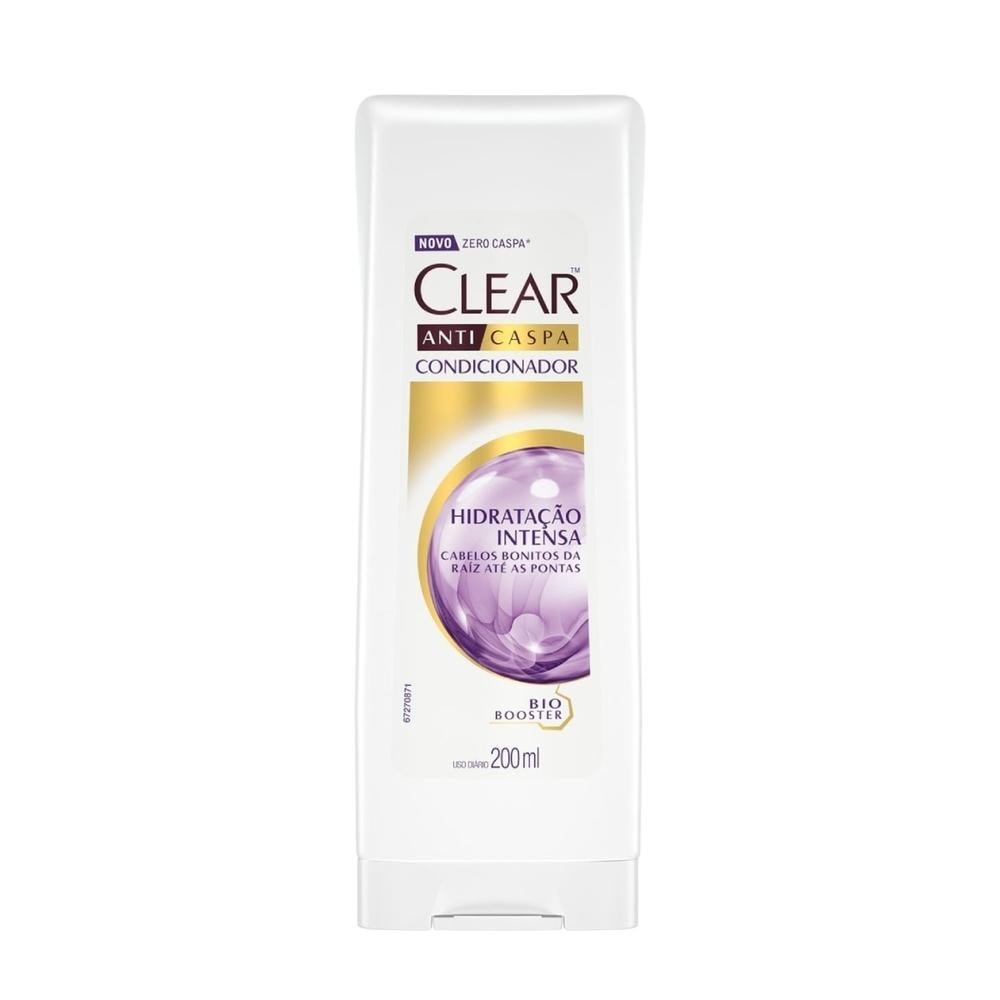 Condicionador Anticaspa Clear Women Hidratacao Intensa 200ml - Beauty