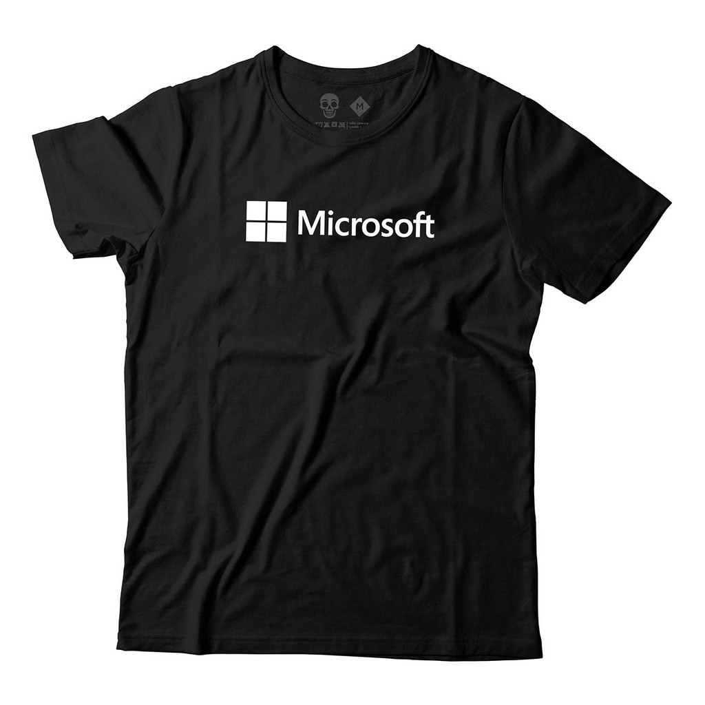 Camiseta Microsoft Windows Informática Programação