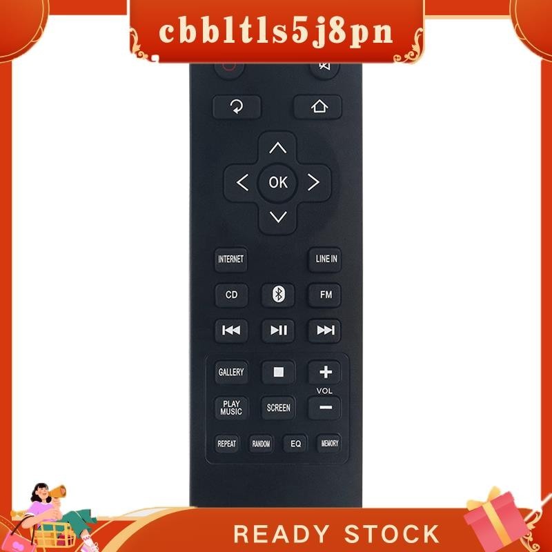 【 Cbbltltls5j8pn 】 1 Controle Remoto Por Peça RTS7110B RTS7630B Substituído Em Preto Para Home Theater Soundbar RTS739BWS RTS7010B RTS7110B-2 RTS7010B-E1