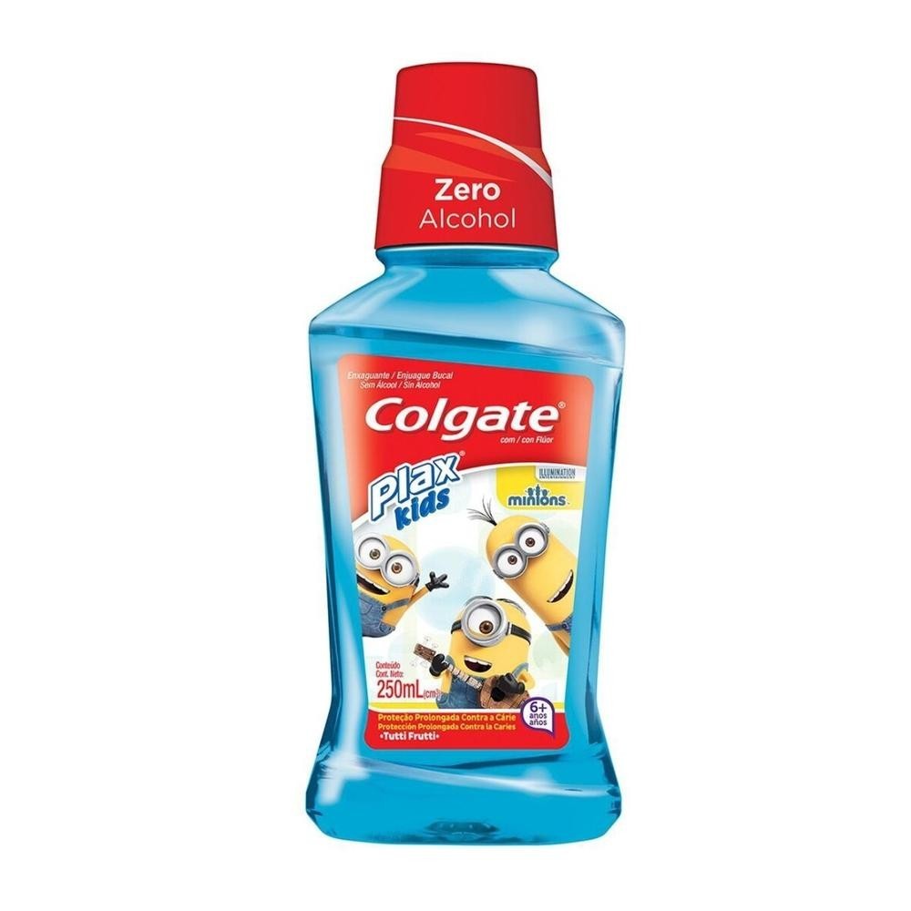Enxaguante Bucal Colgate Plax Minions 250ml em Oferta na Shopee