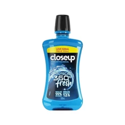 Enxaguante Bucal Close Up Proteo Fresh Ice Leve 500ml Pague 350ml
