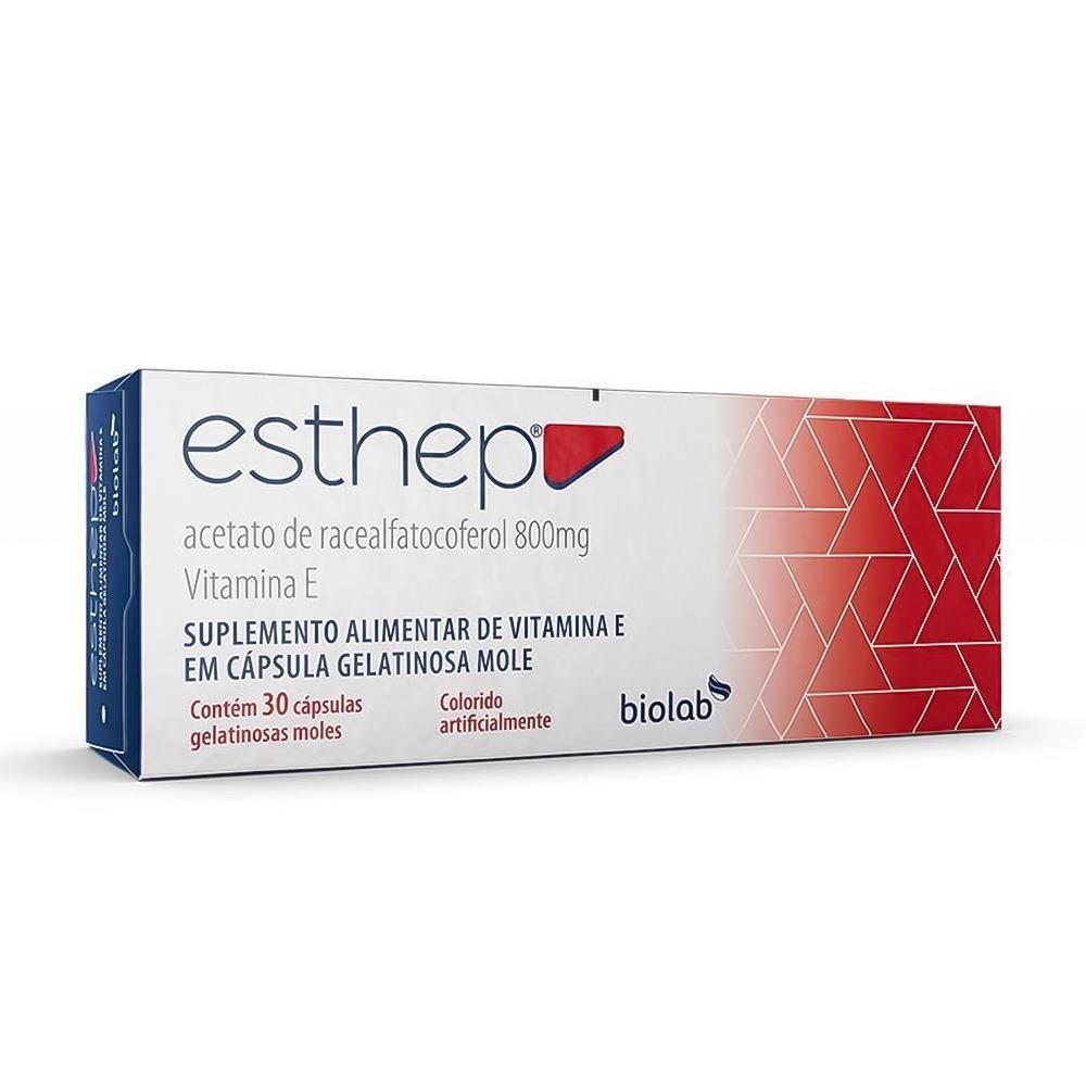 ESTHEP 800MG COM 30 CÁPSULAS em Oferta na Shopee