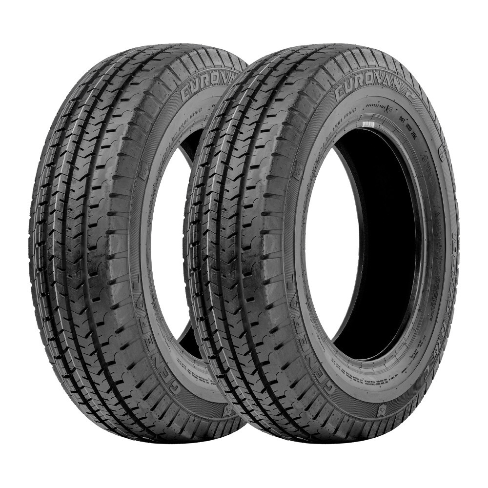 Jogo 2 Pneus General Tire by Continental Aro 14 Eurovan 2 185R14C 102/100Q 8 Lonas em Oferta na Shopee