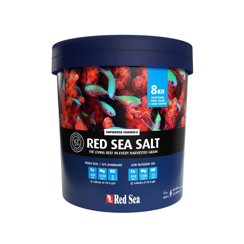 Sal Para Aquário Marinho Red Sea Salt 22g 660l - Balde