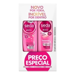 SEDA CERAMIDAS KIT SHAMPOO + CONDICIONADOR COM 325ML