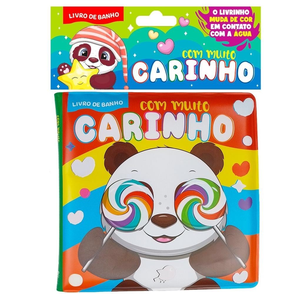 Com muito Carinho Livro de Banho