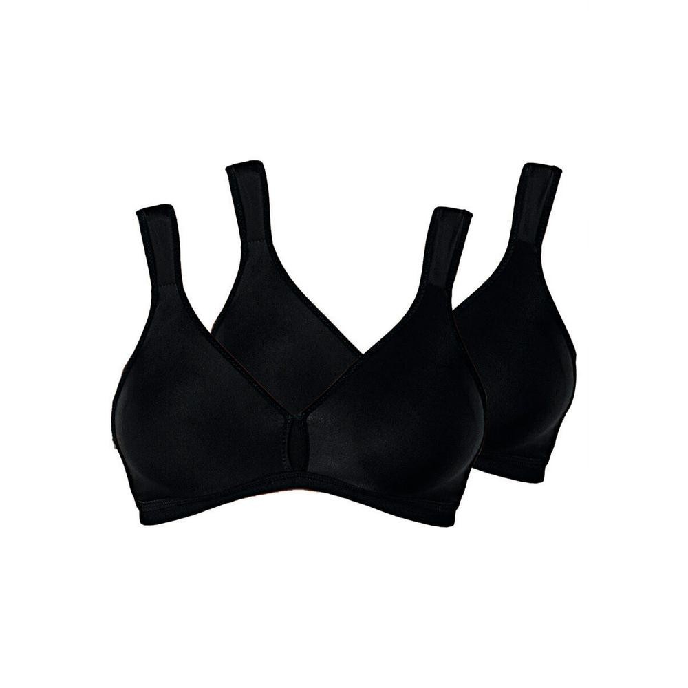 Kit com 2 Sutiãs sem Aro e sem Bojo Olimpo Conforto Demillus 61004 em Oferta na Shopee