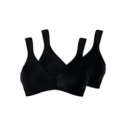 Kit com 2 Sutiãs sem Aro e sem Bojo Olimpo Conforto Demillus 61004
