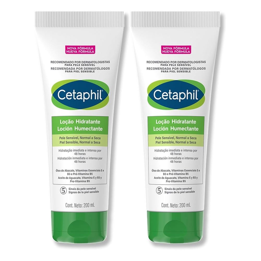 Kit 2 Unidades Cetaphil Loção Hidratante 200ml - Beauty