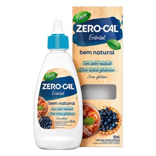 ADOÇANTE ZEROCAL ERITRITOL COM 65ML em Oferta na Shopee