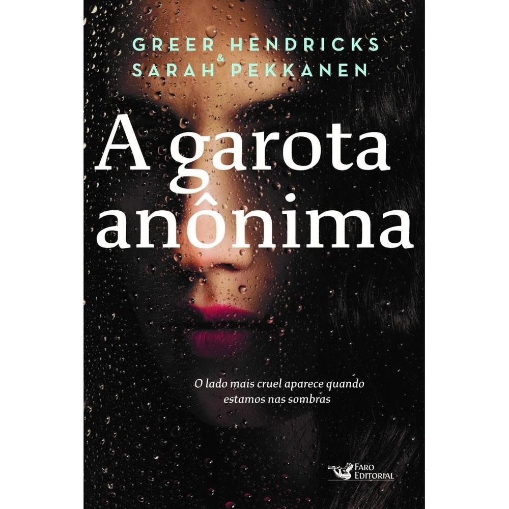 Capa do livro A Garota Anônima