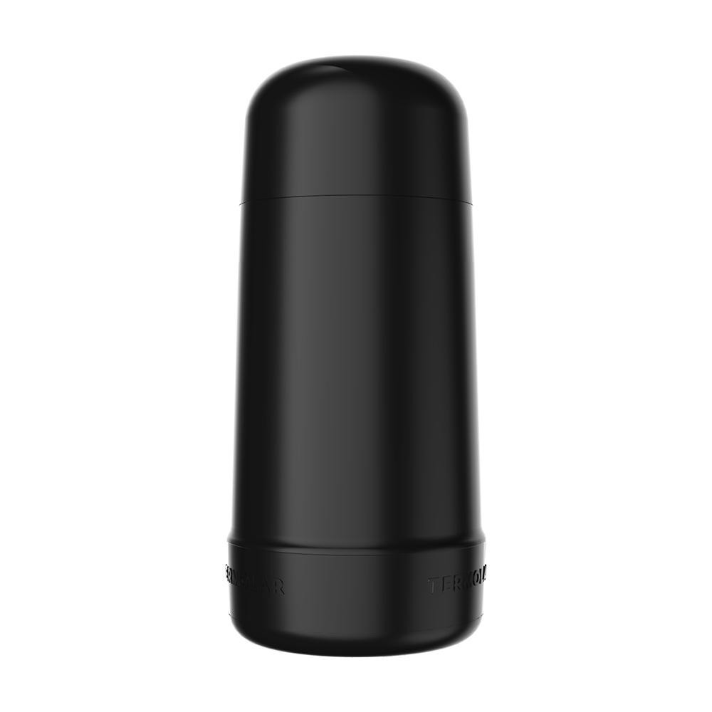 Garrafa Térmica Termolar Minigarbo 250ml, Ampola De Vidro, Preto - 8603/55053 - Home & Living