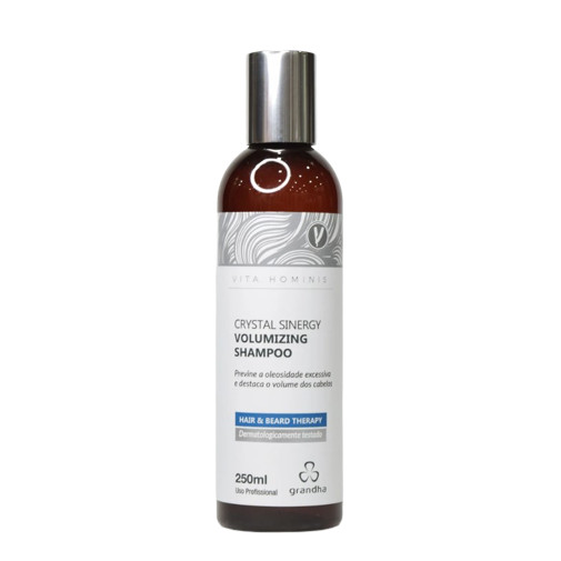 Grandha  Crystal Sinergy Volumizing Shampoo 250ml Xampu em Oferta na Shopee
