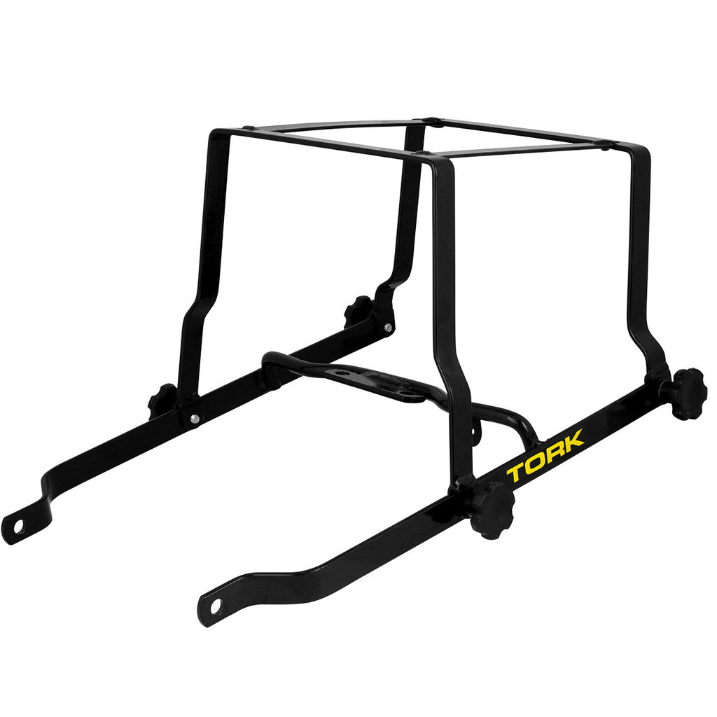 Suporte Baú 80/135L Removível Titan 125 2000 2001 2002 2003 2004 Cromo Forte Preto